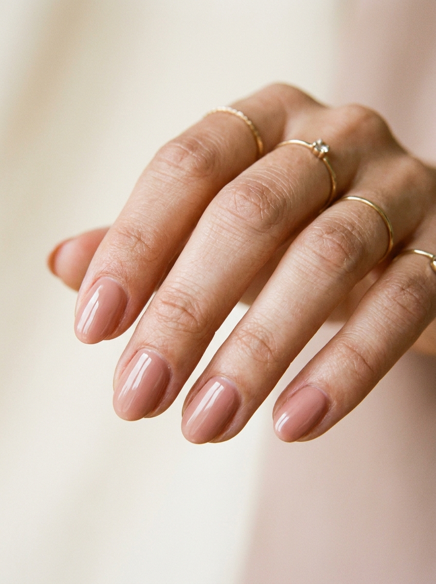 Rosy Nude Clean Nails als Clean Nails Inspiration 2026